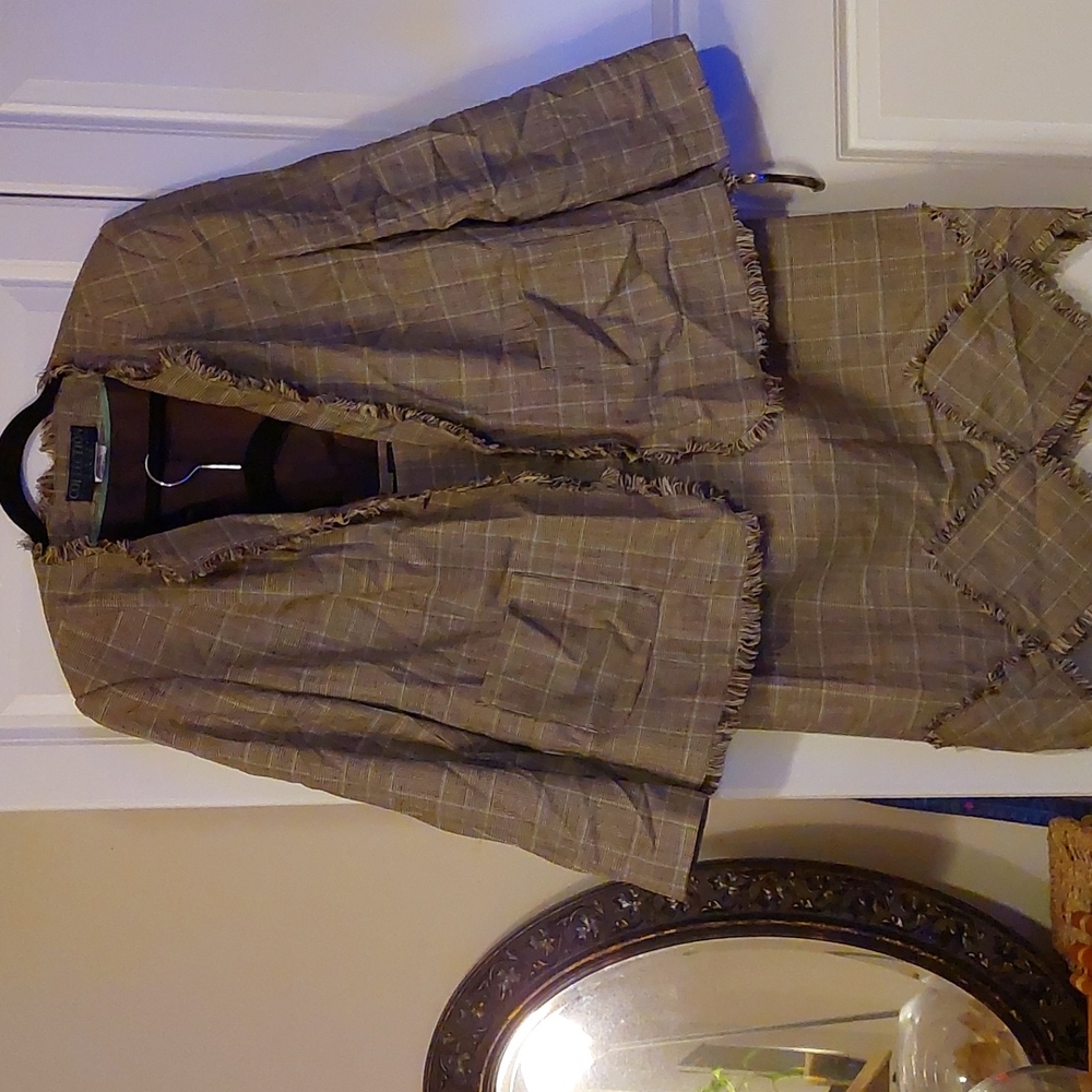 Brown Skirt Suit